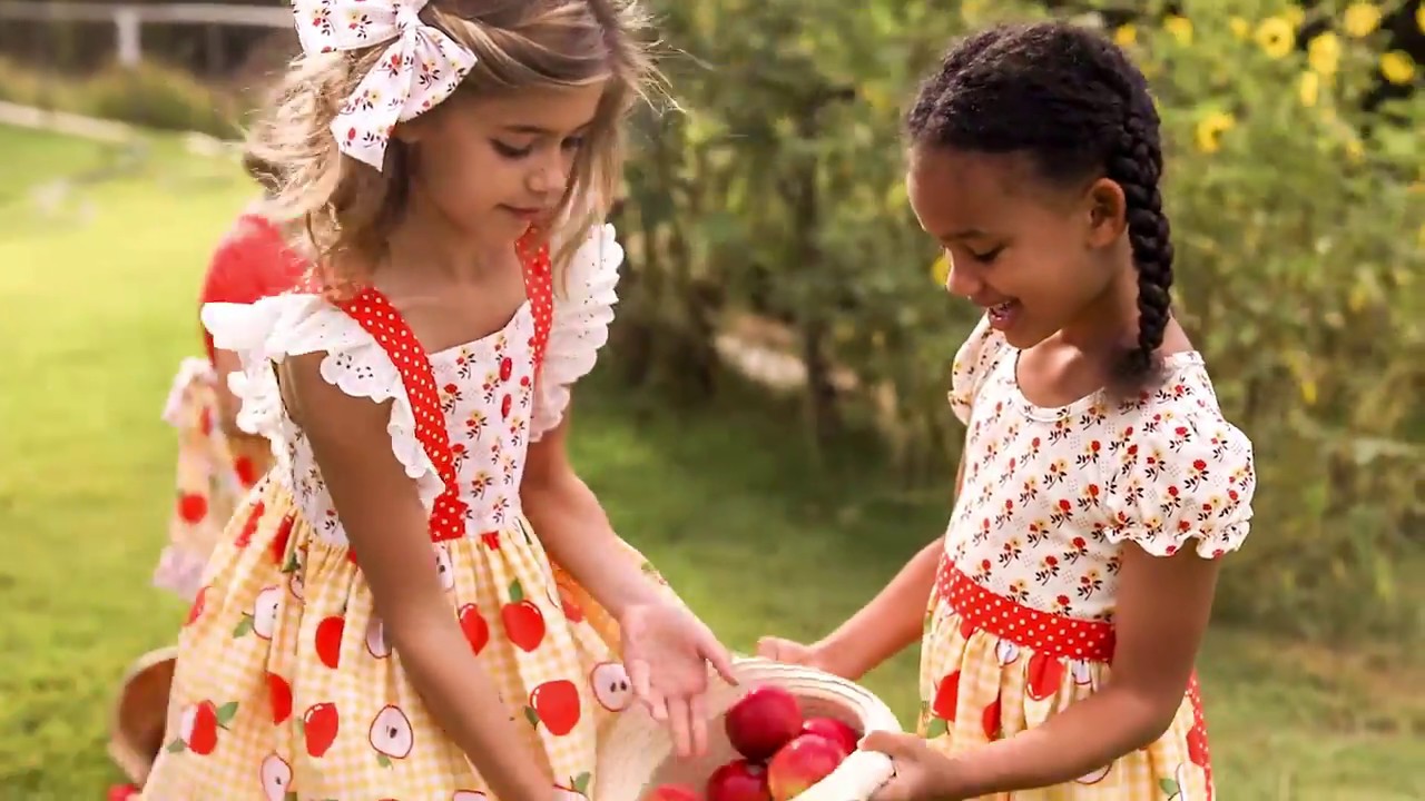 eleanor rose apple dress