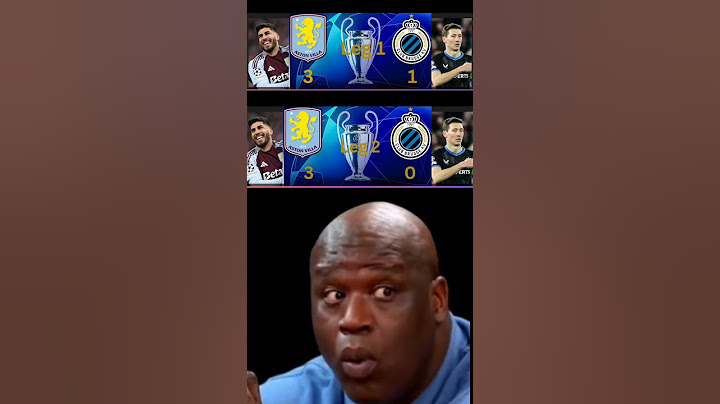 Aston Villa’s UCL Tutorial: How to Turn ‘Round of 16’ Into ‘Round of 6-1’ ⚽ #uefa #astonvilla #memes