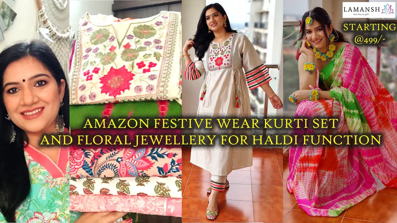 Discover 180+ amazon festive kurtis