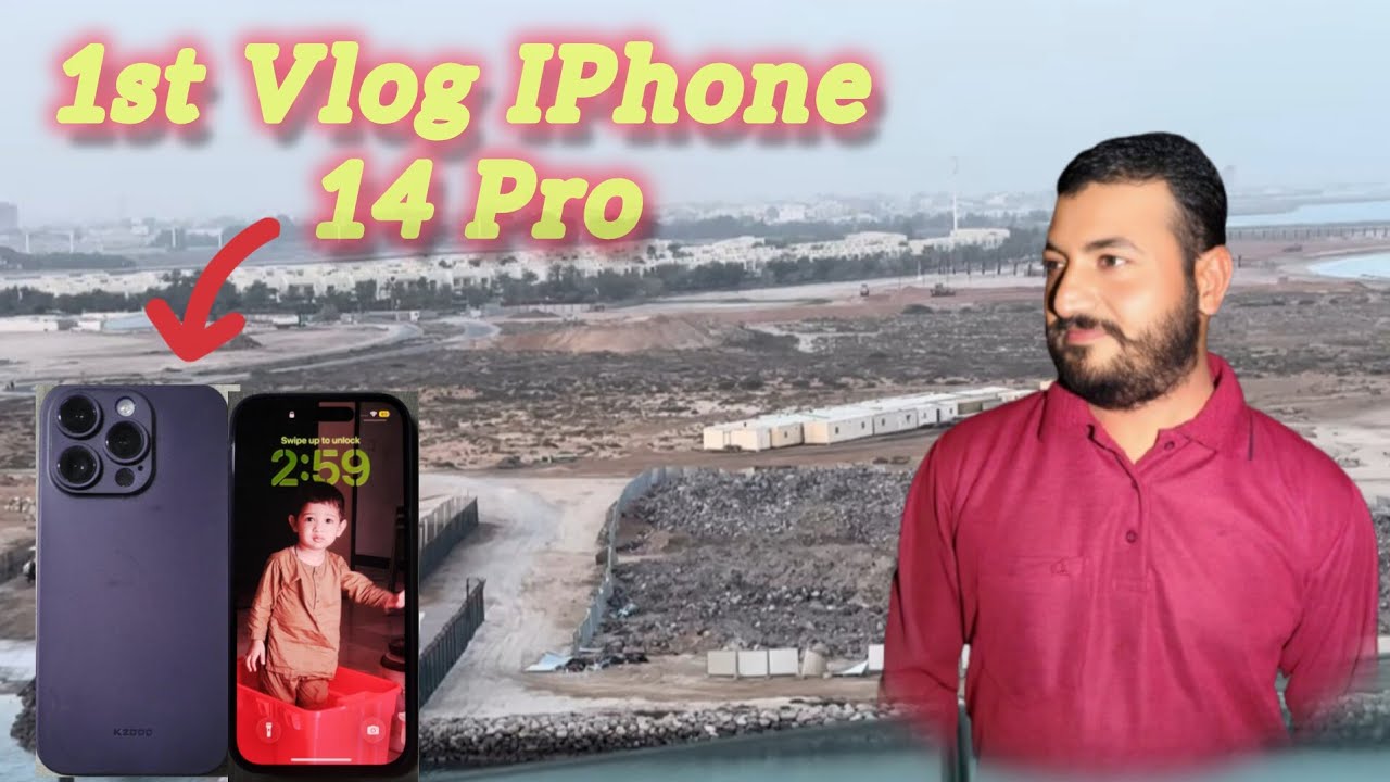 1st Vlog IPhone 14 Pro Per.