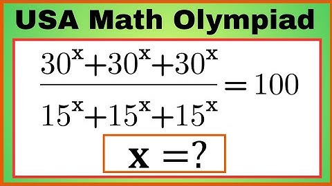 USA | A Beautiful Algebra Math Olympiad Problem | Can you solve this?