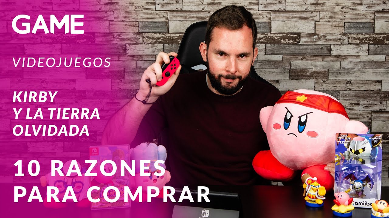 Kirby y la Tierra Olvidada. Nintendo Switch: 