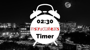 2 Minutes and 30 Seconds Countdown Timer - Upbeat Music