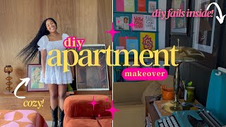 Final DIY Apartment Tour! MCM + Cozy (3 years of updates!)