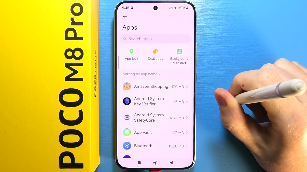 POCO M8 Pro 5G: How to Change Default Apps