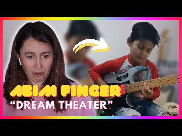 Abim Finger Dream Theater | Mireia Estefano Reaction Video class=