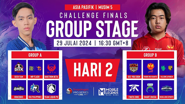 🔴 [BM] AP | Snapdragon Mobile Challenge Finals Group Stage | Musim 5 Hari 2