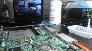 tutorial de reparación reflou de laptop HP PAVILION TX2032LA NOTEBOOK 2/3 - JDD ELECTRONIC