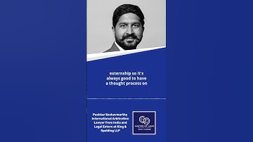 Pushkar Keshavmurthy: International Arbitration Lawyer and Legal Extern at King & Spalding LLP
