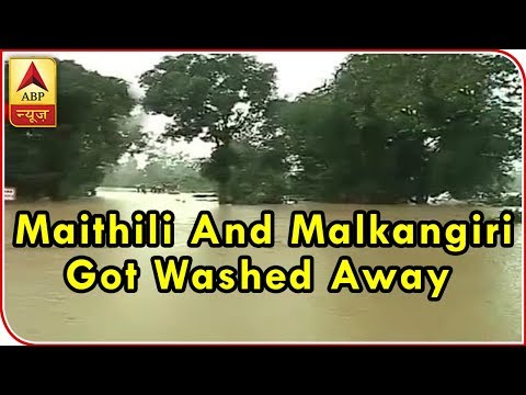 Odisha: Highway connecting Maithili-Malkangiri WASHED AWAY