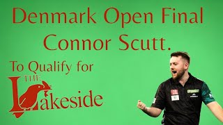 WDF Final Scutt vs Van Schie - Denmark open 2024 Final #Connorscutt #dartsfinal