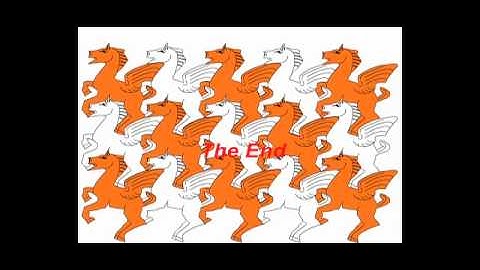 Anatomy of an Escher Flying Horse