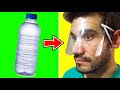 CAN YOU DO IT? AMAZING DIY FACE SHIELD VISOR WITH PLASTIC BOTTLE | PROTECTION MASK AT HOME