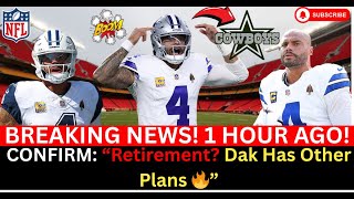 BREAKING: Dak Prescott SHOCKS Cowboys Fans With New Retirement Plan! | 2025 NFL Season Update