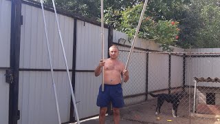 видео: Мощные стойки для тента картинка: Мощные стойки для тента