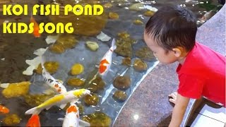 KOI FISH POND | KIDS SONG - Old MacDonald, It'sy Bitsy Spider, London Bridge - HT BabyTV