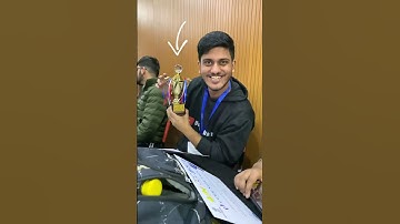 Mummyyy main trophy le aaya! 🤯🔥#hackathon #coding #code #techvlog #minivlog #ai #coder #mummy