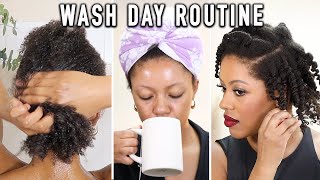 MY WASH DAY ROUTINE  (START TO FINISH)