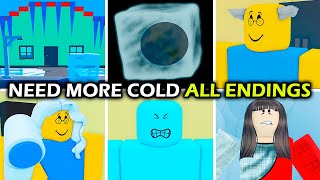 🧊 NEED MORE COLD 🧊 - (Full Walkthrough + All Endings) - Roblox