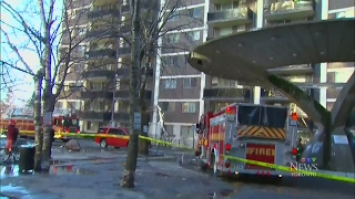Two suspects arrested after explosion in Toronto apartment