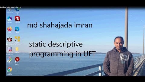 Static Descriptive Programming in HP QTP | HP UFT | Micro Focus UFT