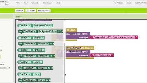 MIT - App Inventor (Tutorial 2)