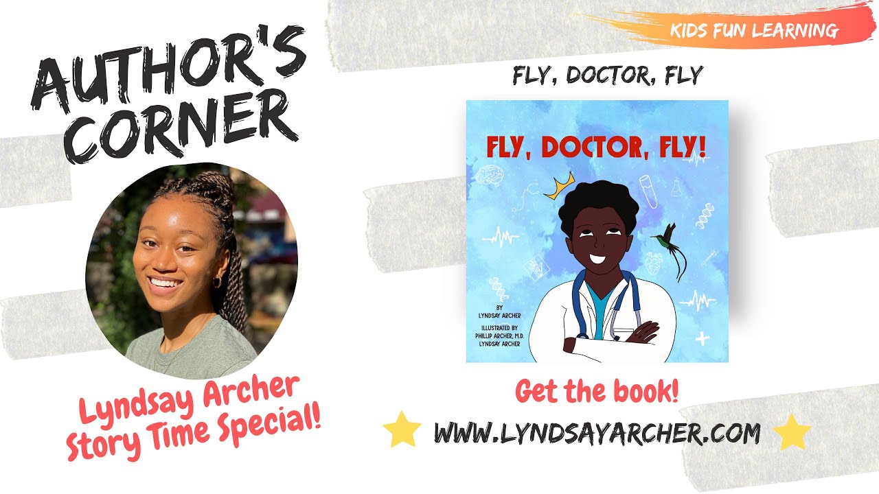 Black Authors | Fly Doctor Fly read aloud by author Lyndsay Archer