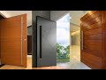 Modern Front Door Design | Wooden Doors Catalogue | Safety Entrance Door Design | Double Door Teak