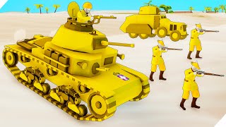 АРМИЯ ИТАЛИИ ВОЮЕТ В АФРИКЕ! - Total Tank Simulator. Тотал Танк Симулятор