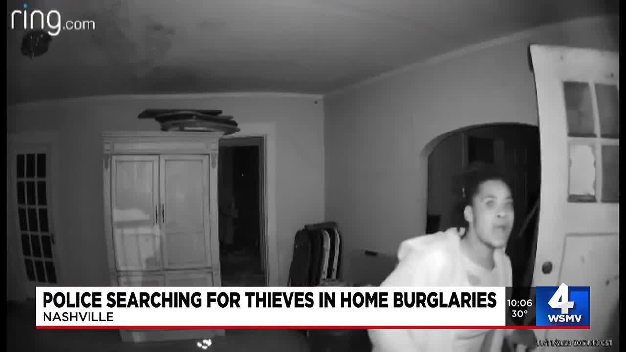 Police searching for thieves in home burglaries - YouTube