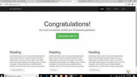 Tutorial simple CRUD menggunakan Yii2