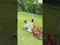 বন্ধুর ধাক্কা খেয়ে বাচ্চার মতো কান্না! 😂🚴♂️ #youtubeshorts #funny #reels #comedy #banglafunny
