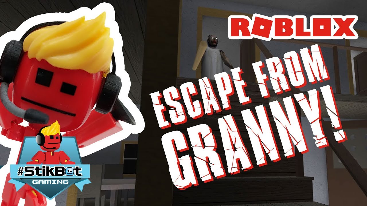 Video Roblox Stikbot Gaming I Am Granny Stikbot - how to beat granny roblox