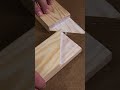 Hand-tool-only corner joint.#woodworking #diy #wood