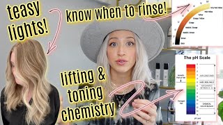 FUNDAMENTALS of highlighting - Toning & HAIR CHEMISTRY! // Wholy Hair