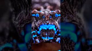Scientists Just Found a Glowing Blue Spider #Spider #Discovery #Science #Nature #Shorts