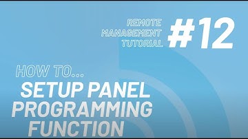 12- How To Setup Panel Programming  -  Intratone Remote Management Portal Tutorial