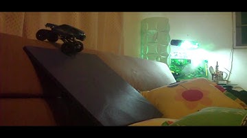 Losi Micro Crawler BIG SPUR mod - slow climb crawl test