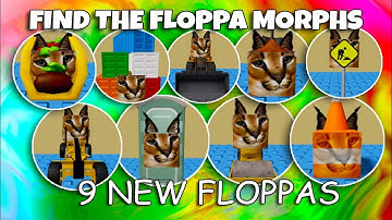 ROBLOX - Find The Floppa Morphs - 9 NEW Floppa Morphs [Construction Map]