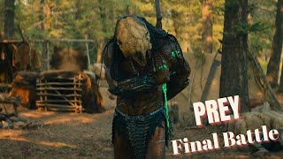 Prey2022 Final Battle HD - Naru Vs Predator Brutal Fight - Naru kills The Predator - Prey2022 HD