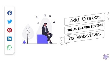 How To Create Custom Social Media Sharing Buttons For Website | Complete Tutorial | PROWEBTIPS