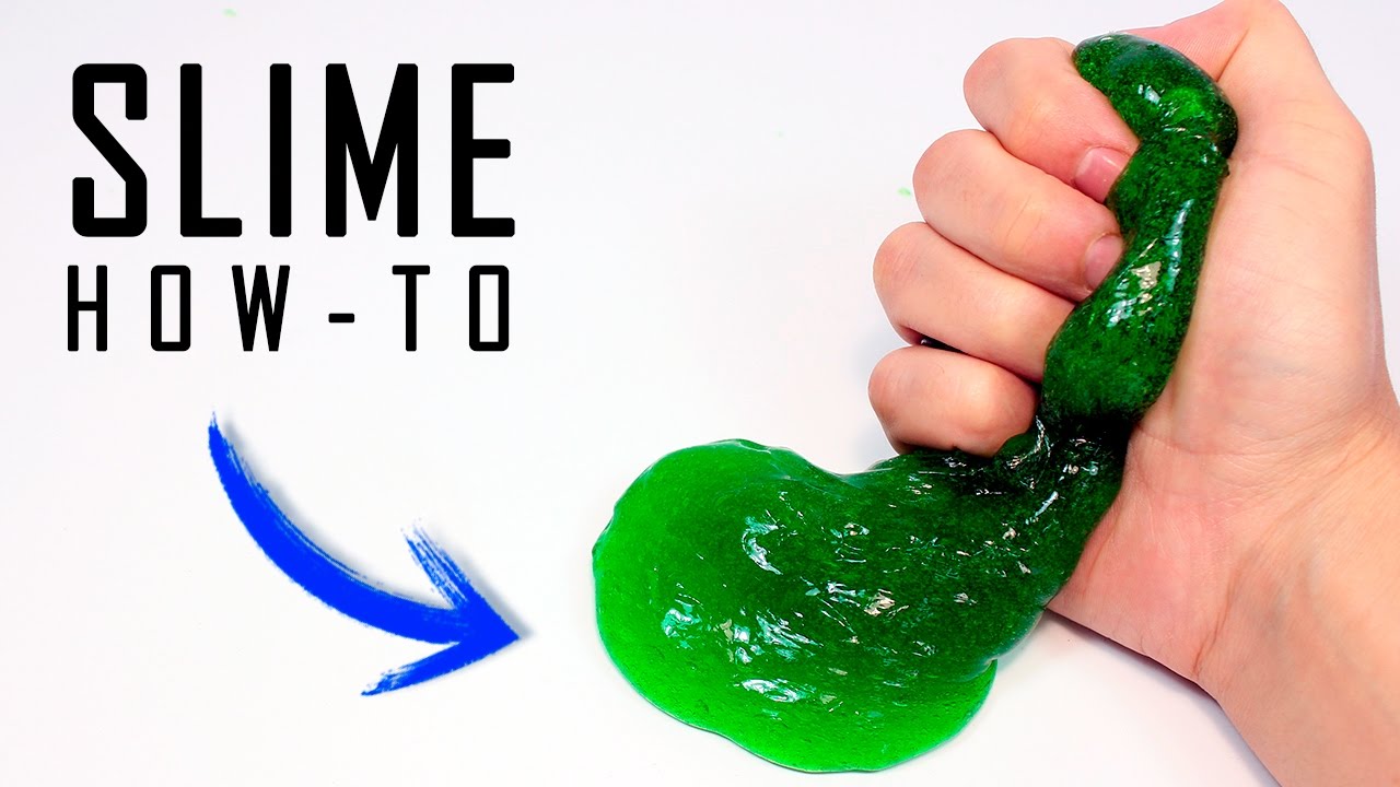 How To Make Slime Easy Slime Recipe Diy