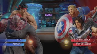 MARVEL VS. CAPCOM: INFINITE Ryu Alt., Nemesis In Arcade Mode