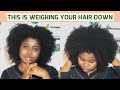 How to moisturize Natural Hair without Weighing it Down