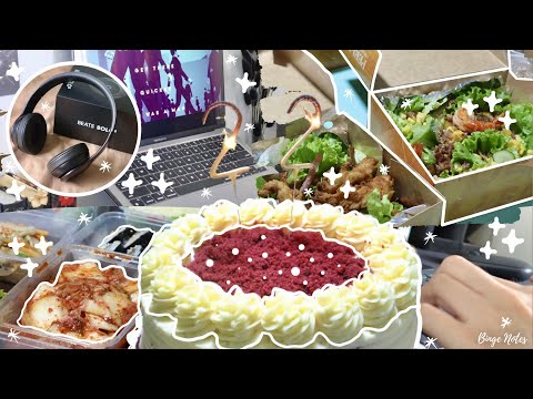 Daily diaries ep.1 🎂 22nd birthday vlog, unboxing my Beats Solo3 wireless headphones + Uni Prep ❤︎
