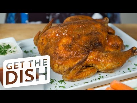 How to Make a Whole Buffalo Chicken | Get The Dish