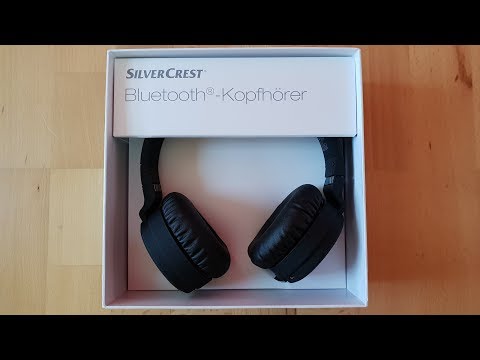 SilverCrest Bluetooth Kopfhörer Ear Phones Headset - YouTube