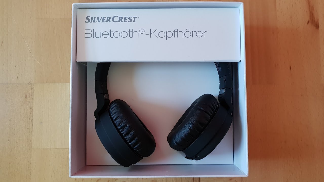 SilverCrest Bluetooth Kopfhörer Ear Phones Headset - YouTube