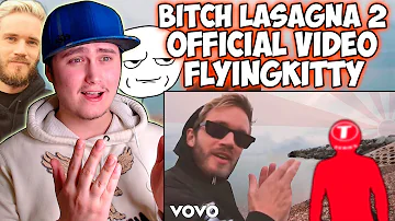 Bitch Lasagna 2 (Official Video) FlyingKitty | Reaction | Subscribe to pewdiepie