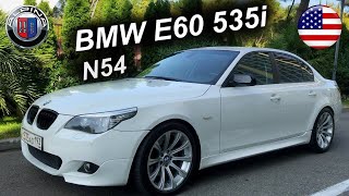 BMW E60 535i с мотором N54. Мощность и красота в одном флаконе.